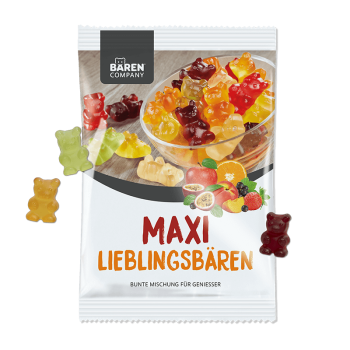 Maxi Lieblingsbären, Fruchtgummi mit 25% Fruchtsaft 150g